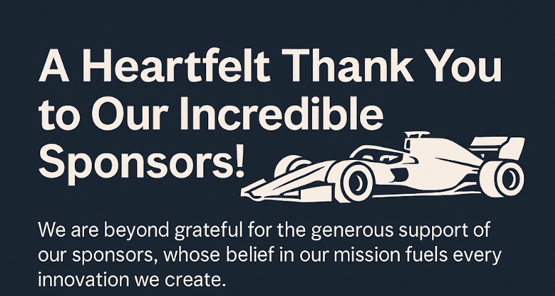 A Heartfelt Thank You to Our Sponsors 🤝